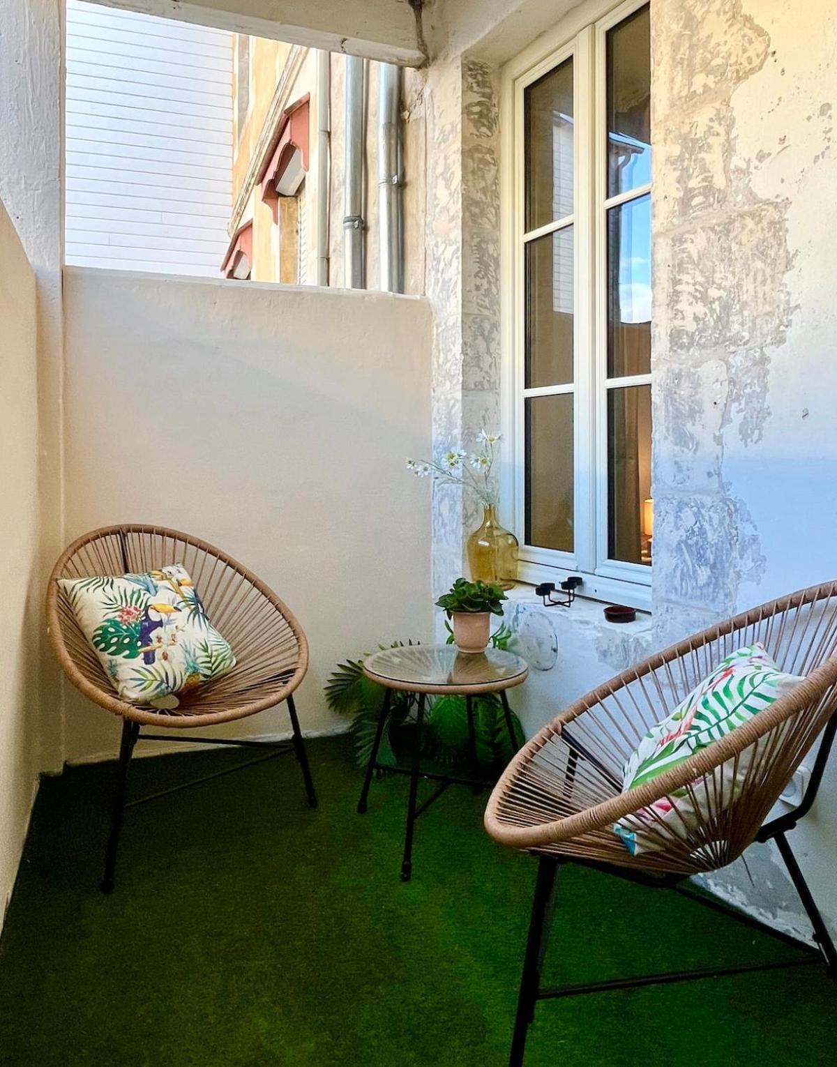 Apartamento Escapade Vintage Avec Terrasse En Centre Historique La Rochelle  Exterior foto