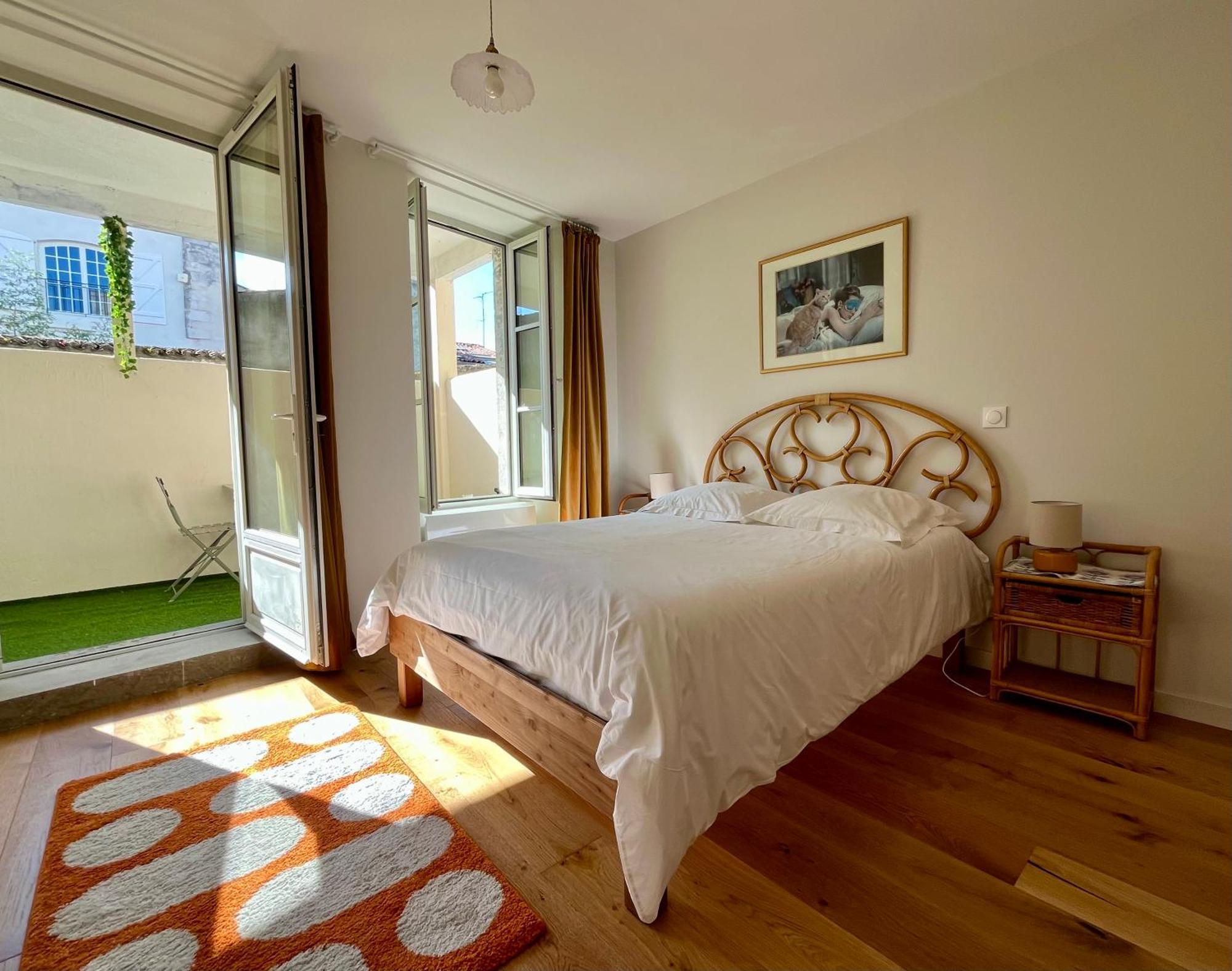 Apartamento Escapade Vintage Avec Terrasse En Centre Historique La Rochelle  Exterior foto